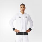 H17w1385 - Adidas Juventus Anthem Jacket White - Men - Clothing